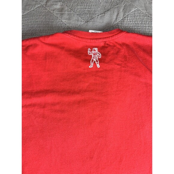 Billionaire Boys Club BBC Tee Red T-Shirt Big Logo Astronaut Graphic Men's Large - Picture 6 of 8